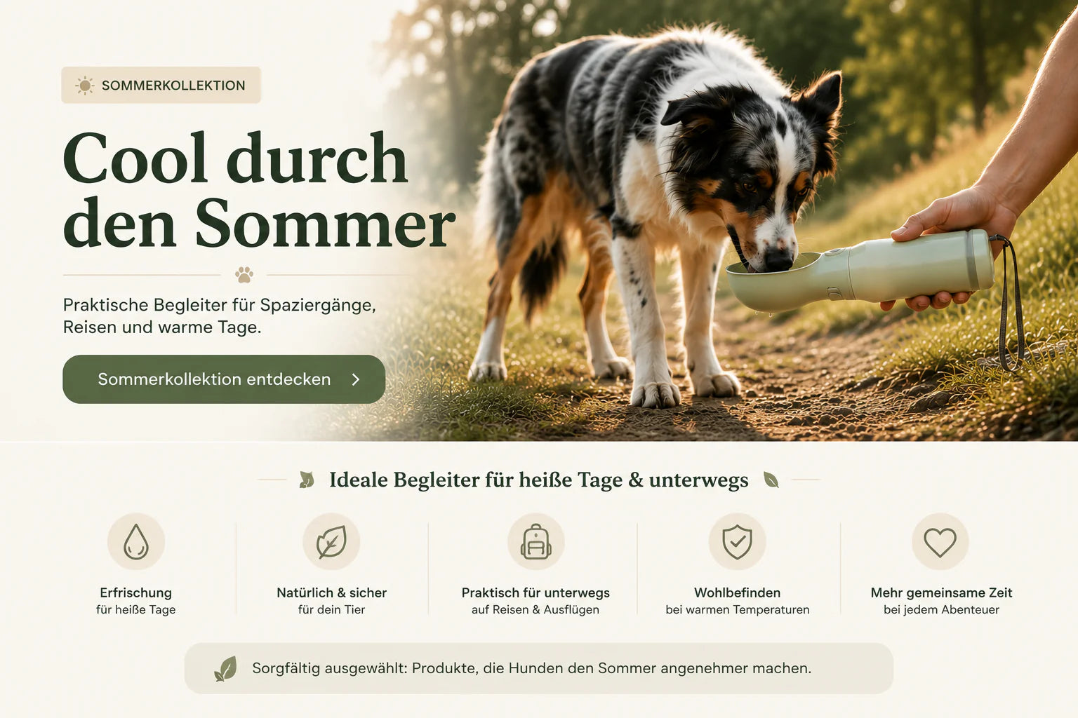 CoolPets Sommerkollektion – Cool durch den Sommer