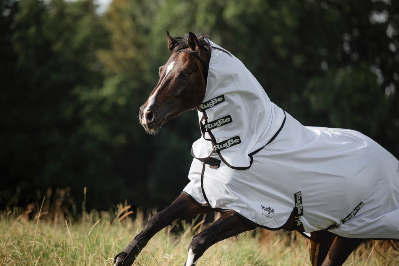 RugBe SuperFly Fliegendecke mit abnehmbarem Halsteil,