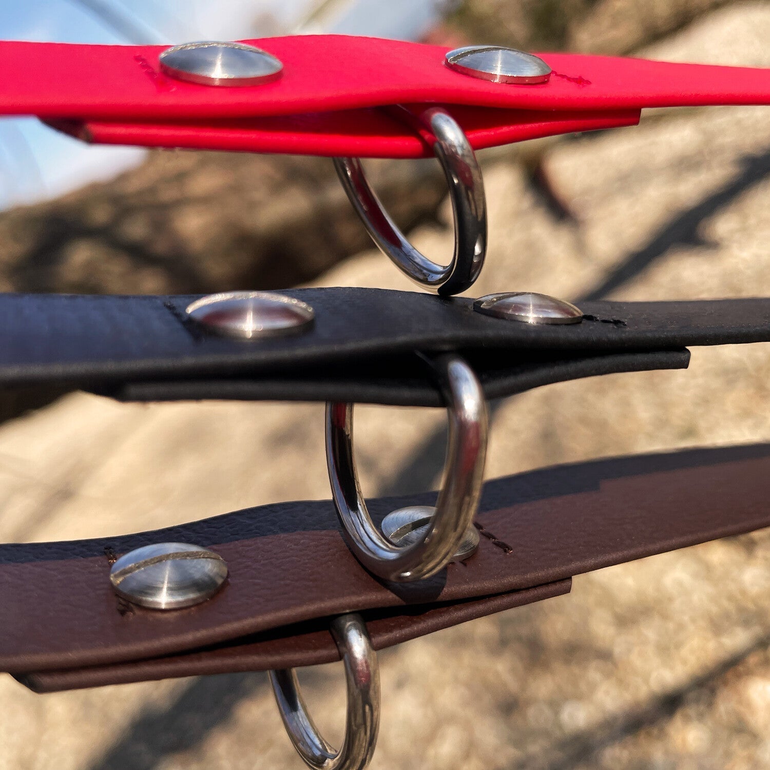 Leinen-Bauchgürtel CHILL  (BioThane®) 100-160 cm