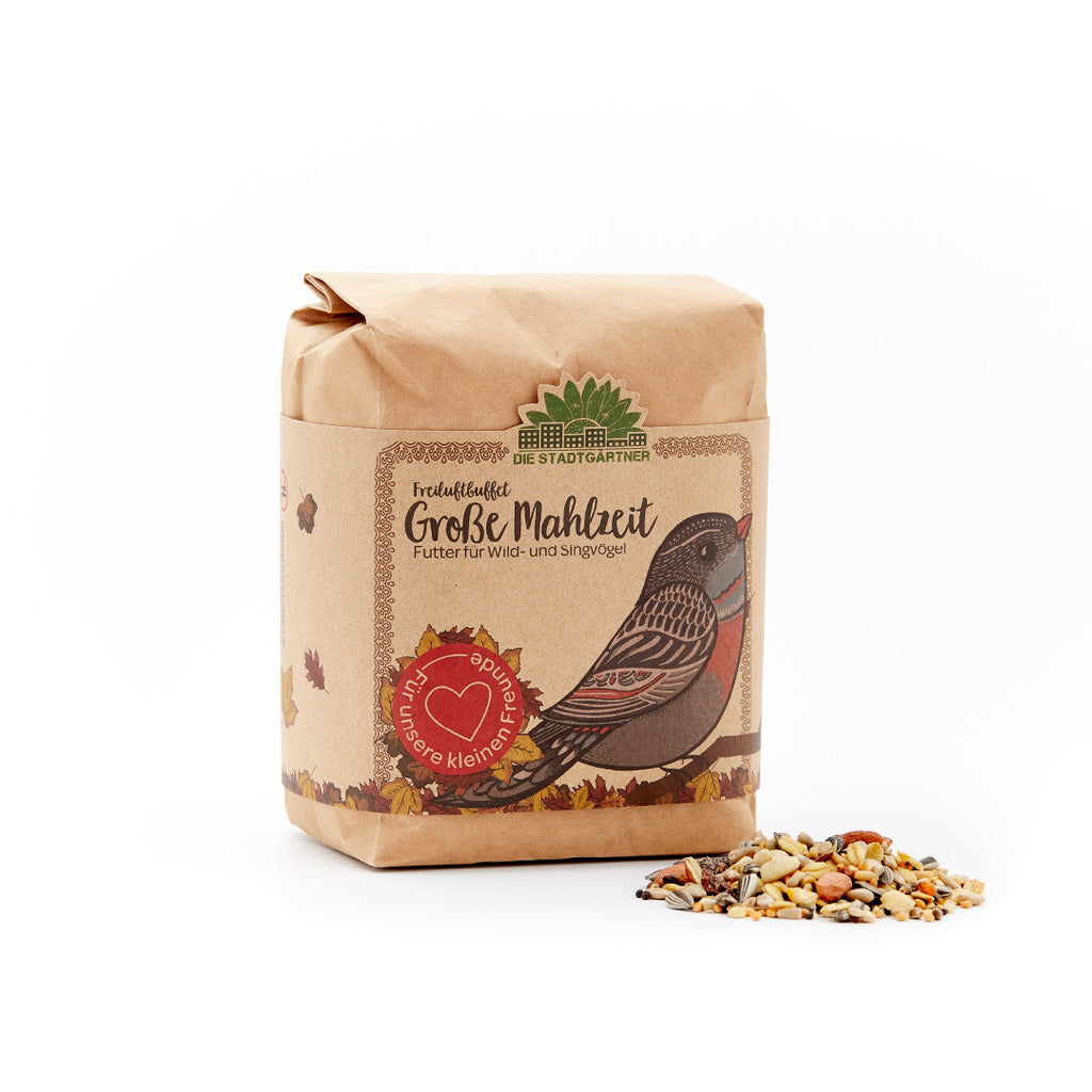 Große Mahlzeit – 1 L Vogelfutter - TierVita