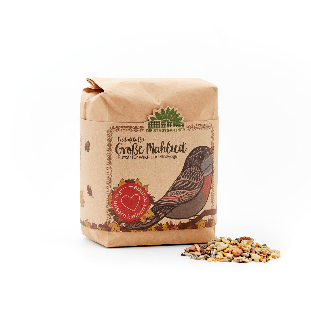 Große Mahlzeit – 1 L Vogelfutter - TierVita