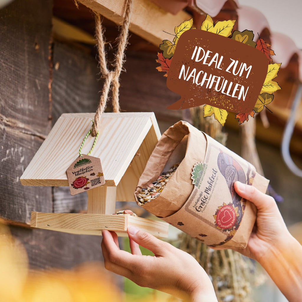 Große Mahlzeit – 1 L Vogelfutter - TierVita