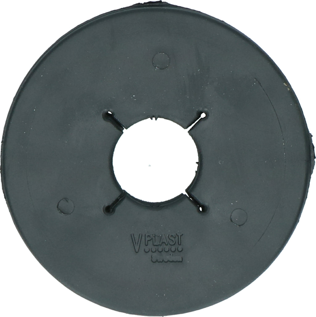 Gebisscheibe Pferd 90 mm Schwarz