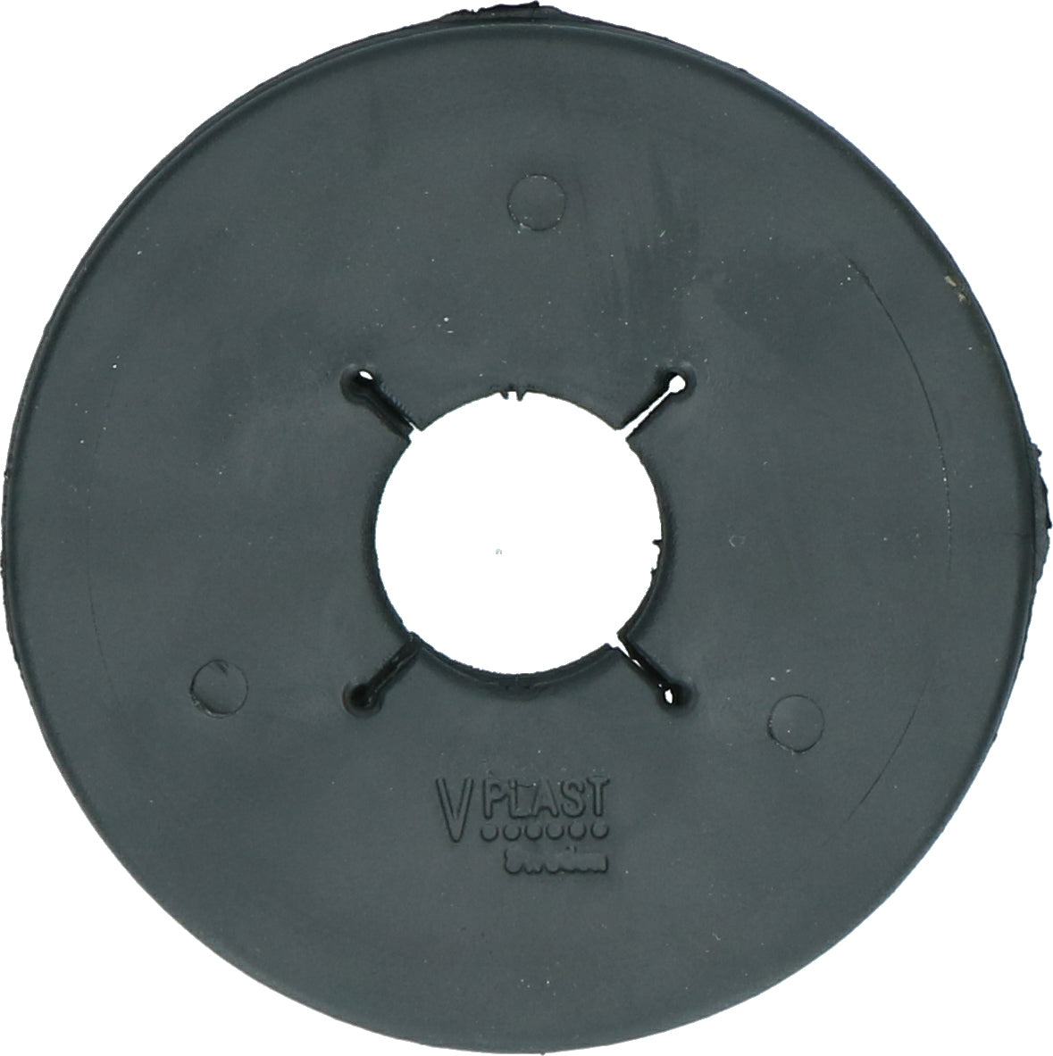 Gebisscheibe Pferd 90 mm Schwarz