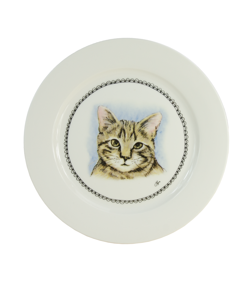 HofundZoo Frühstücksteller Katze