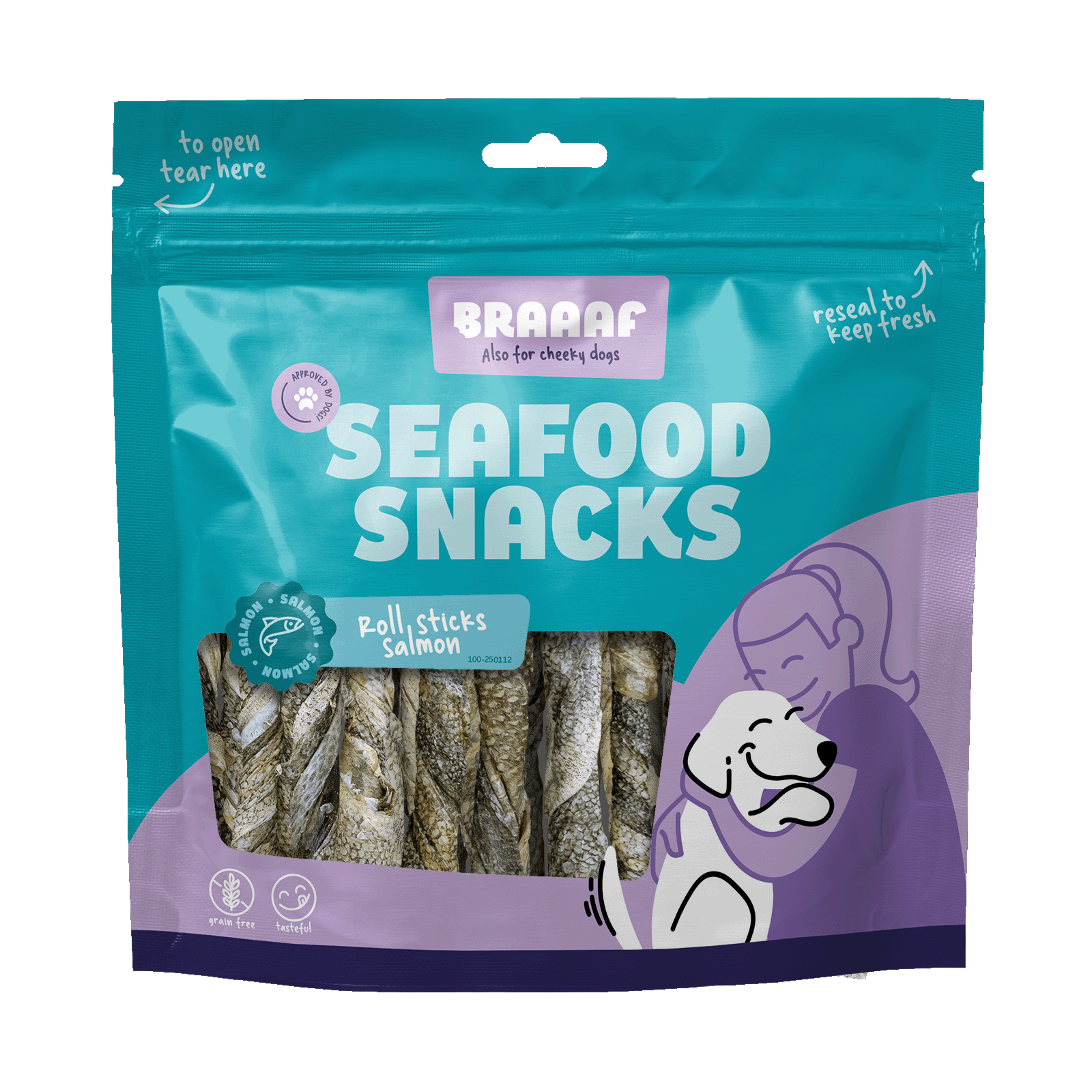 Braaaf Seafood Salmon Roll Sticks