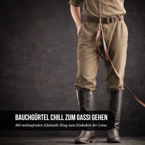 Leinen-Bauchgürtel CHILL (POP-Band)