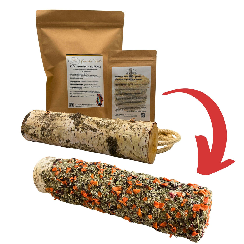 DIY Set Birkenholz zum Knabbern - TierVita