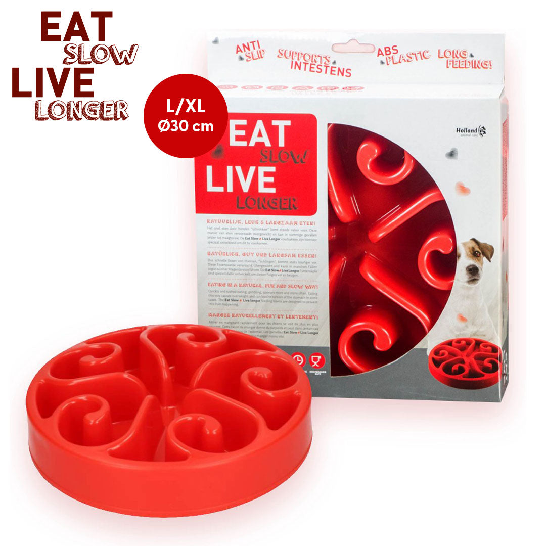Eat Slow Live Longer Original Rot L