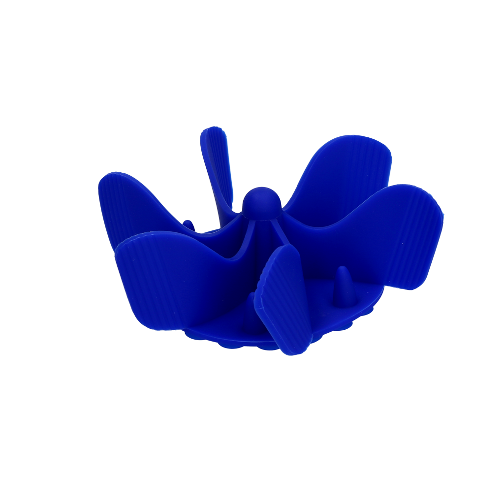 Anti-Schling Napf Einsatz Gobble Stopper Blau M – Eat Slow Live Longer