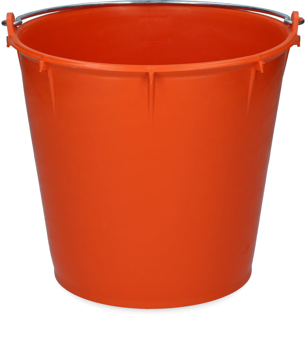 Eimer 7 l mit Griff Orange