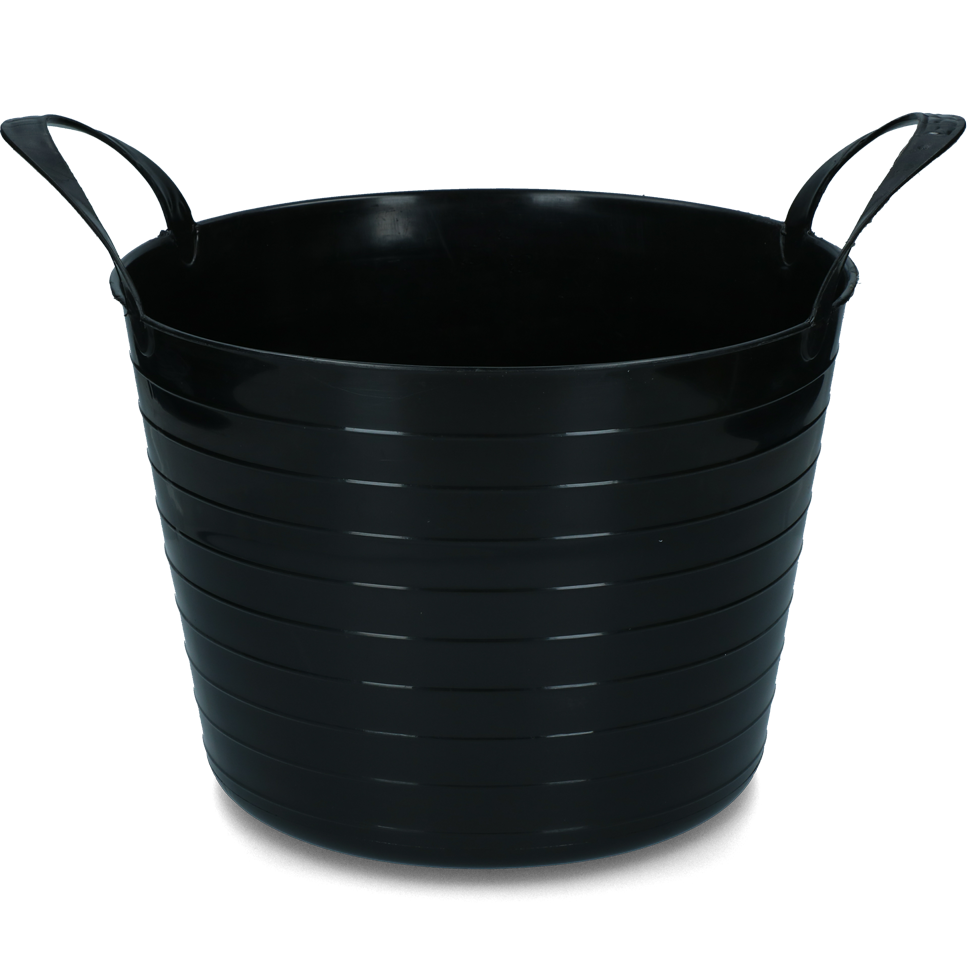 Eimer V-Trug Flexi 40 l Schwarz