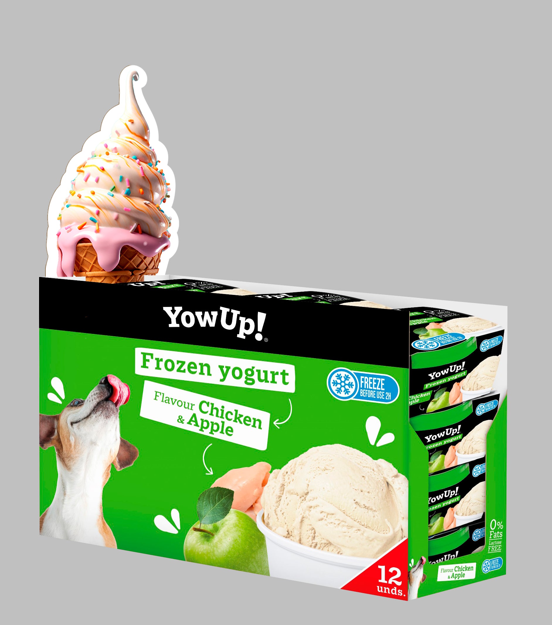 YowUp! Frozen Yoghurt Chicken & Apple