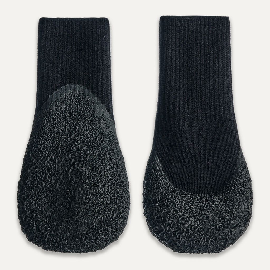 Goo-eez Dog Boots Lites 4 Per Pack S Schwarz