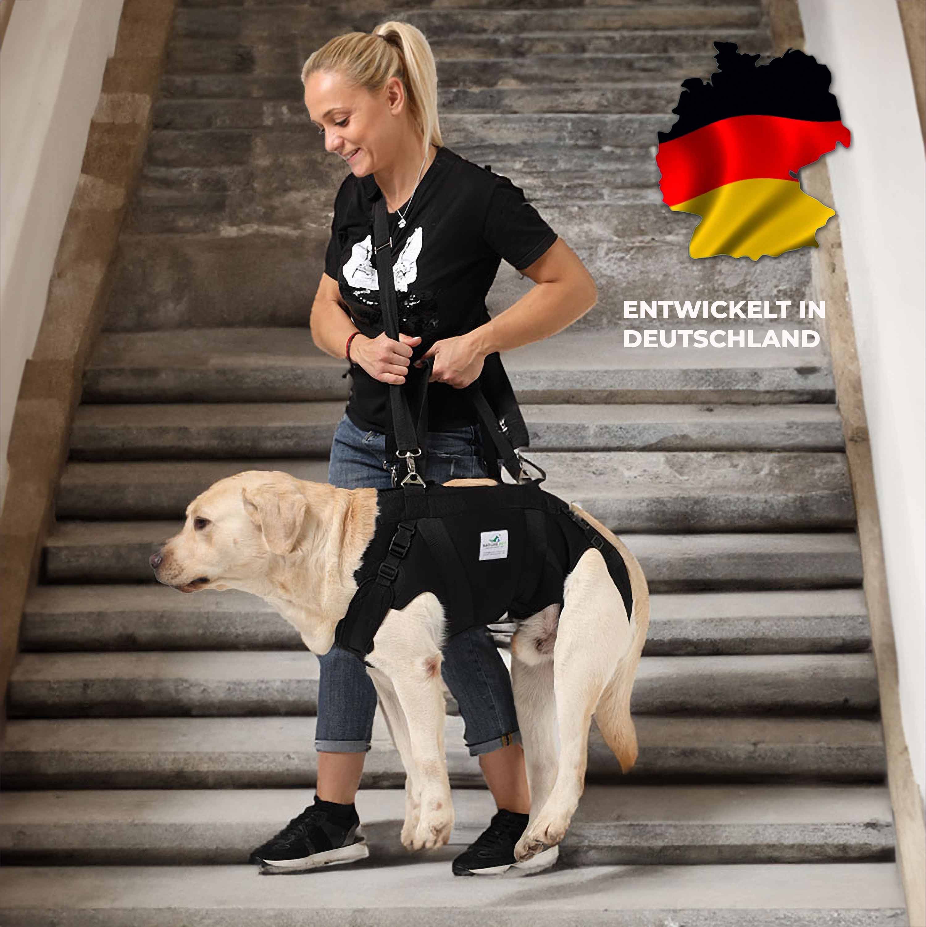 Durchgehende Tragehilfe für Hunde - TierVita