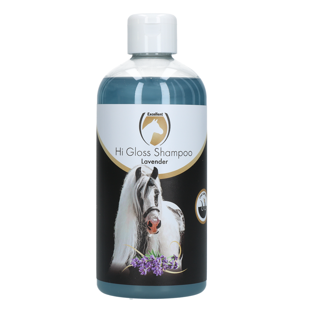 Excellent Horse Hi Gloss Shampoo Lavender – Pferdeshampoo Konzentrat 500 ml