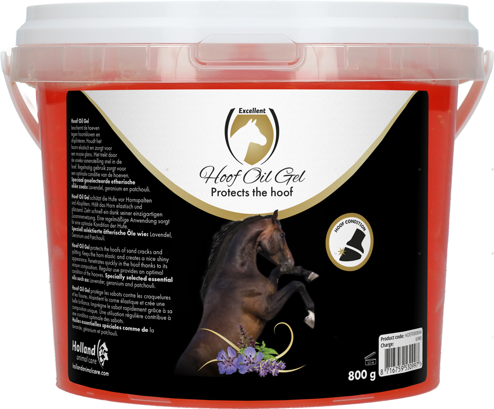 Excellent Horse Hoof Oil Gel – Hufpflegegel für Pferde, 800 g