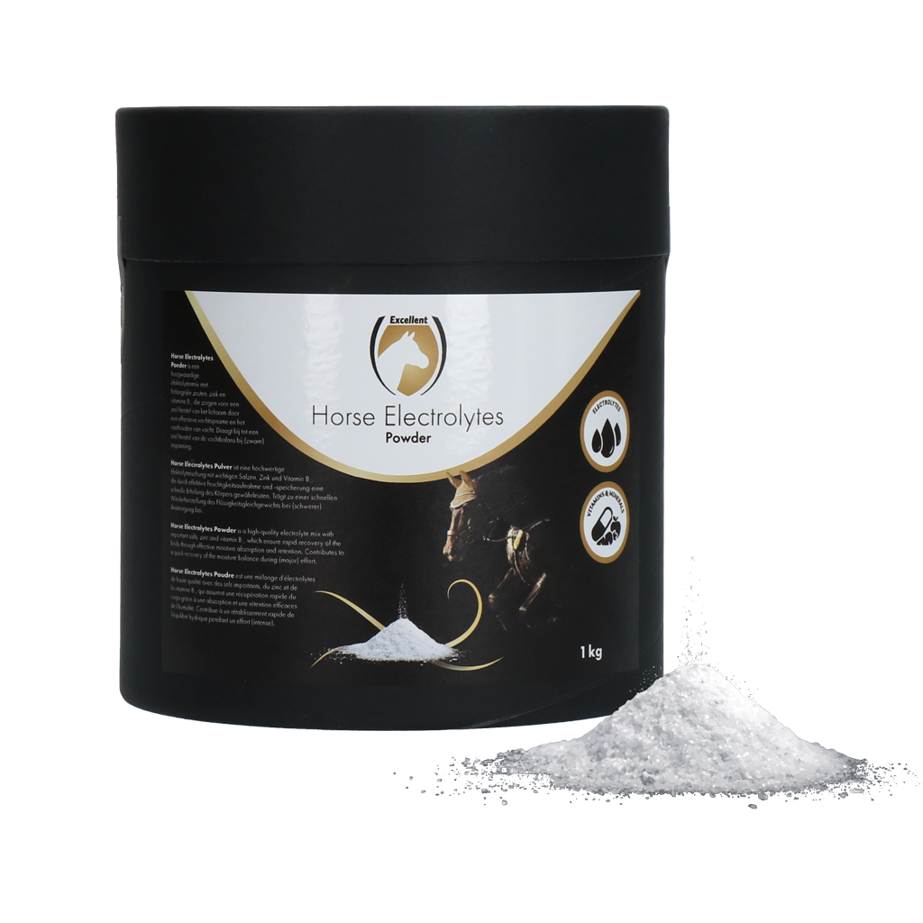 Excellent Horse Elektrolyte Pulver – Elektrolytausgleich für Pferde, 1 kg