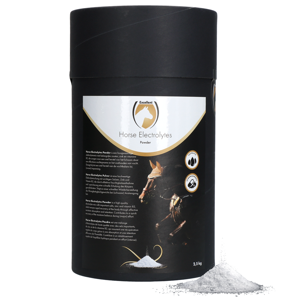 Excellent Horse Elektrolyte Pulver – Elektrolytausgleich für Pferde, 2,5 kg