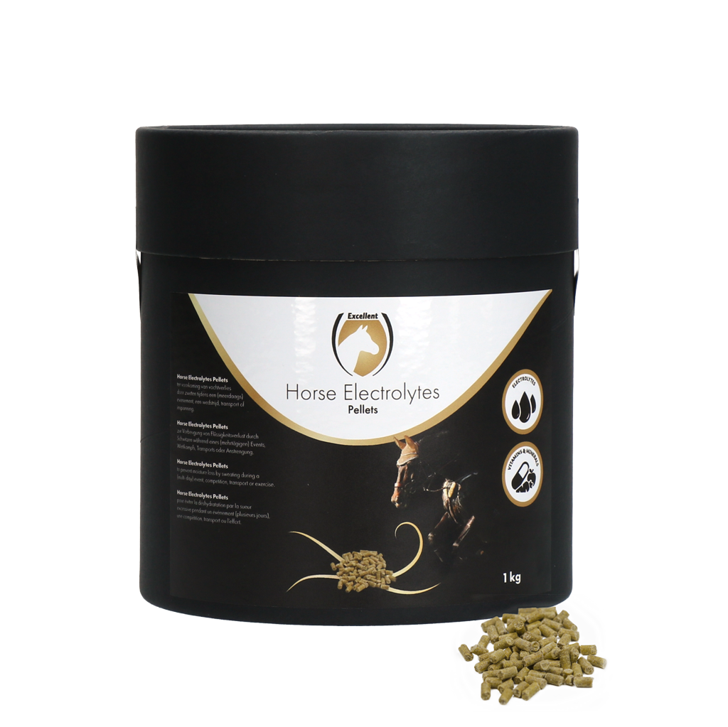 Excellent Horse Elektrolyte Pellets – Elektrolytausgleich für Pferde, 1 kg
