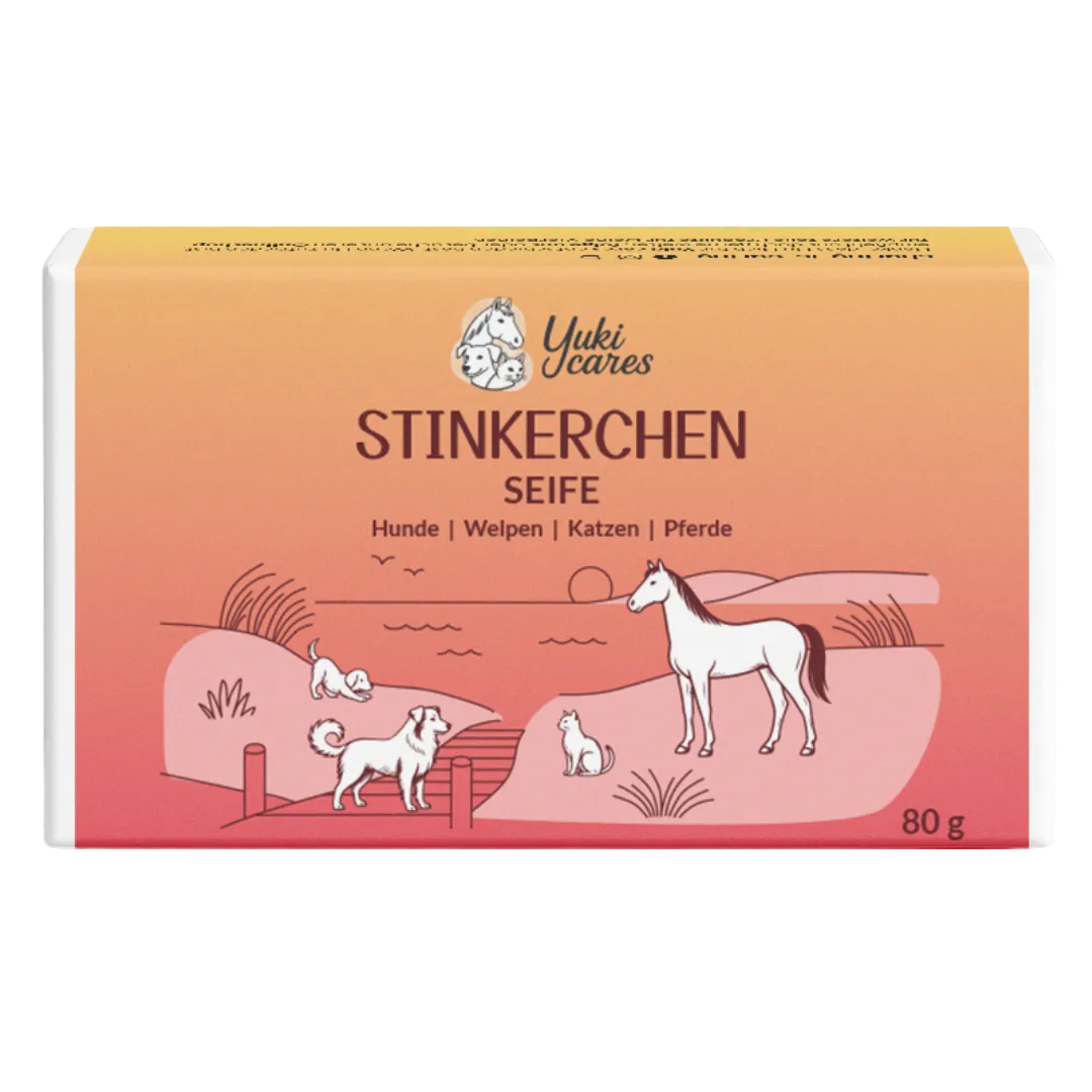 Stinkerchen Seife für Hunde, Katzen und Pferde