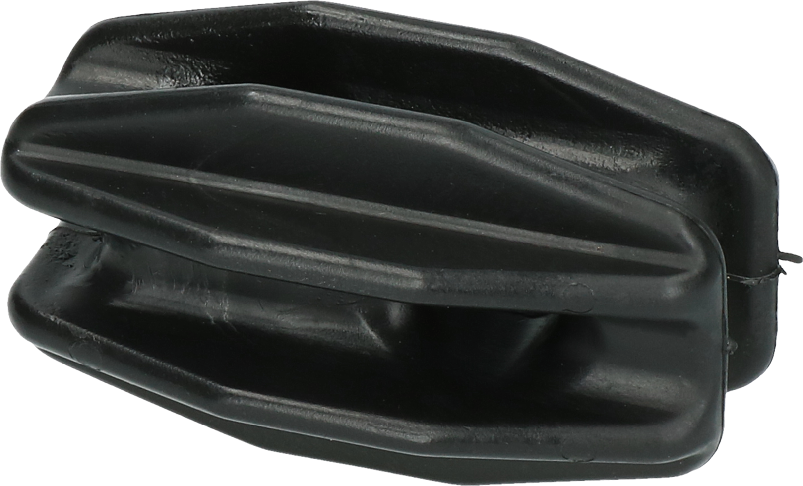 Abspannisolator schwarz