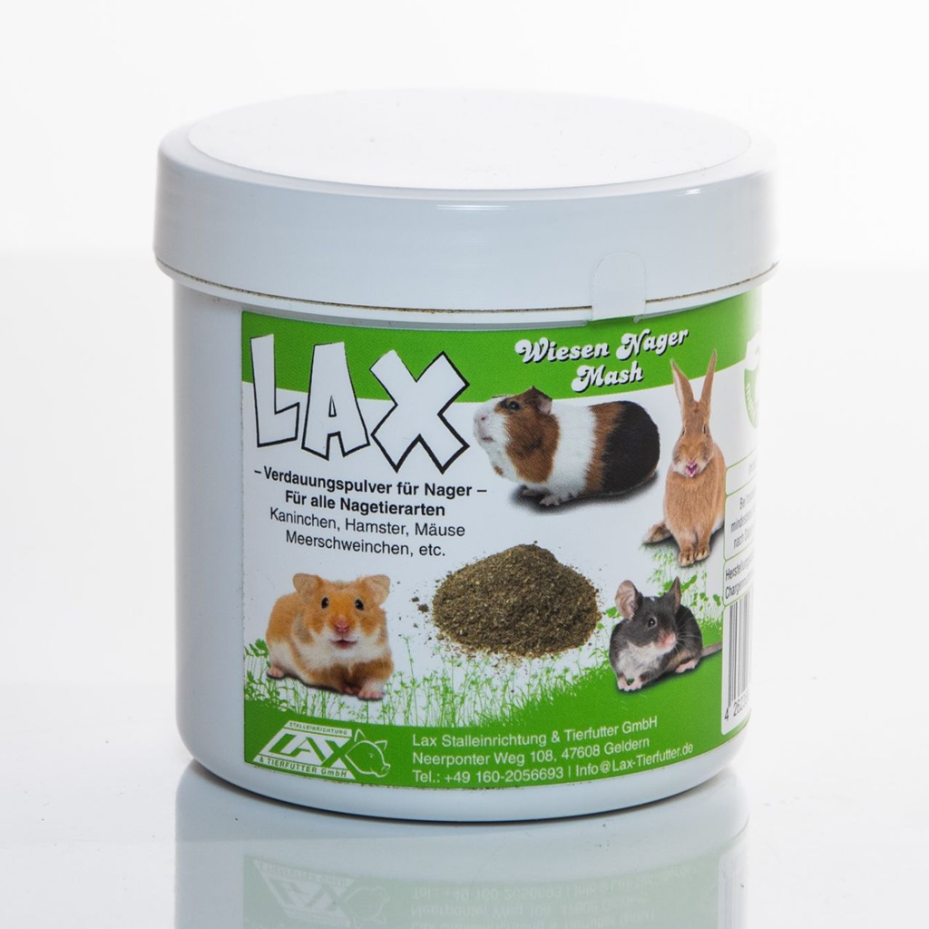 Nager Mash Lax Wiesen 100g für Kaninchen & Meerschweinchen – LAX