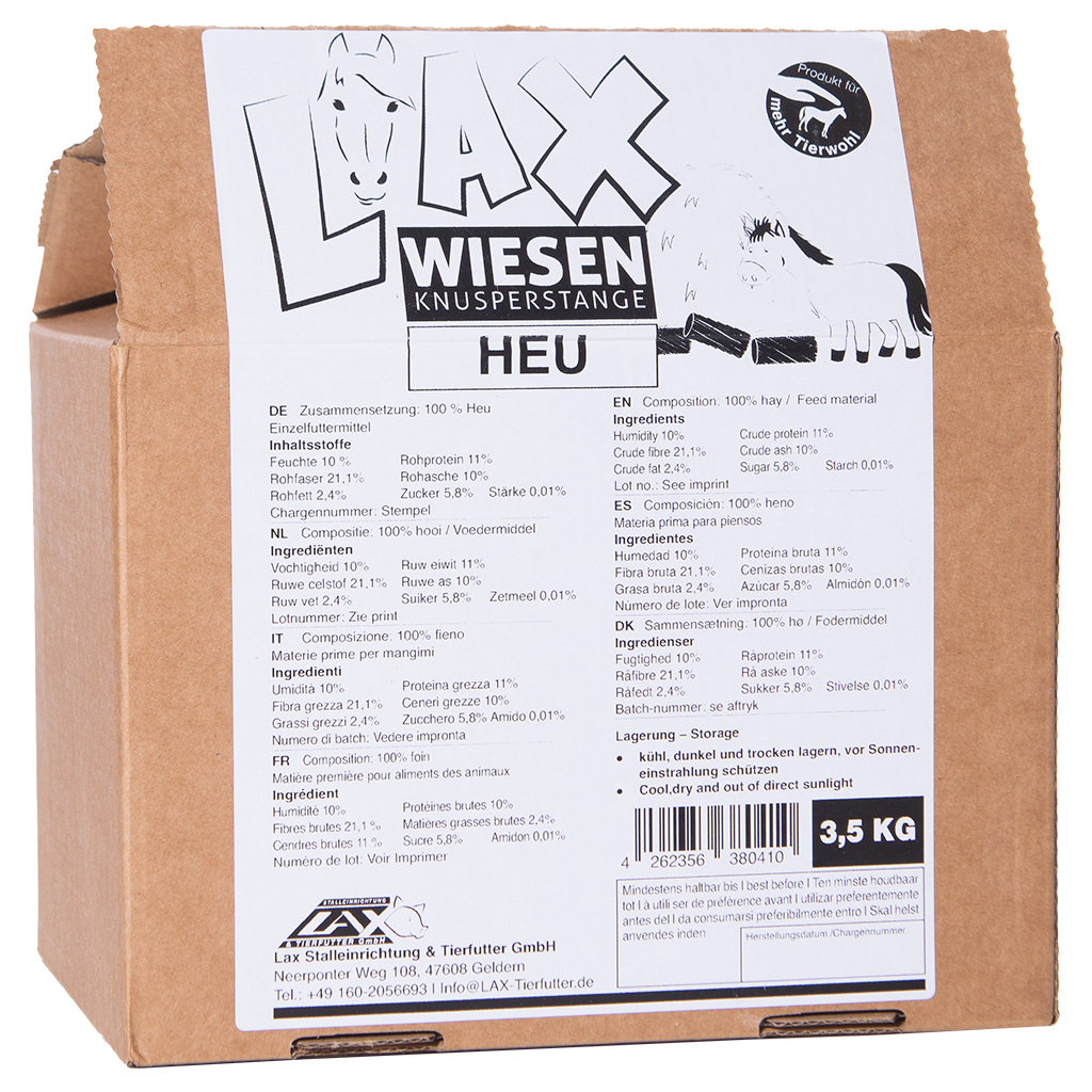 Lax Wiesen Knusperstange Heu