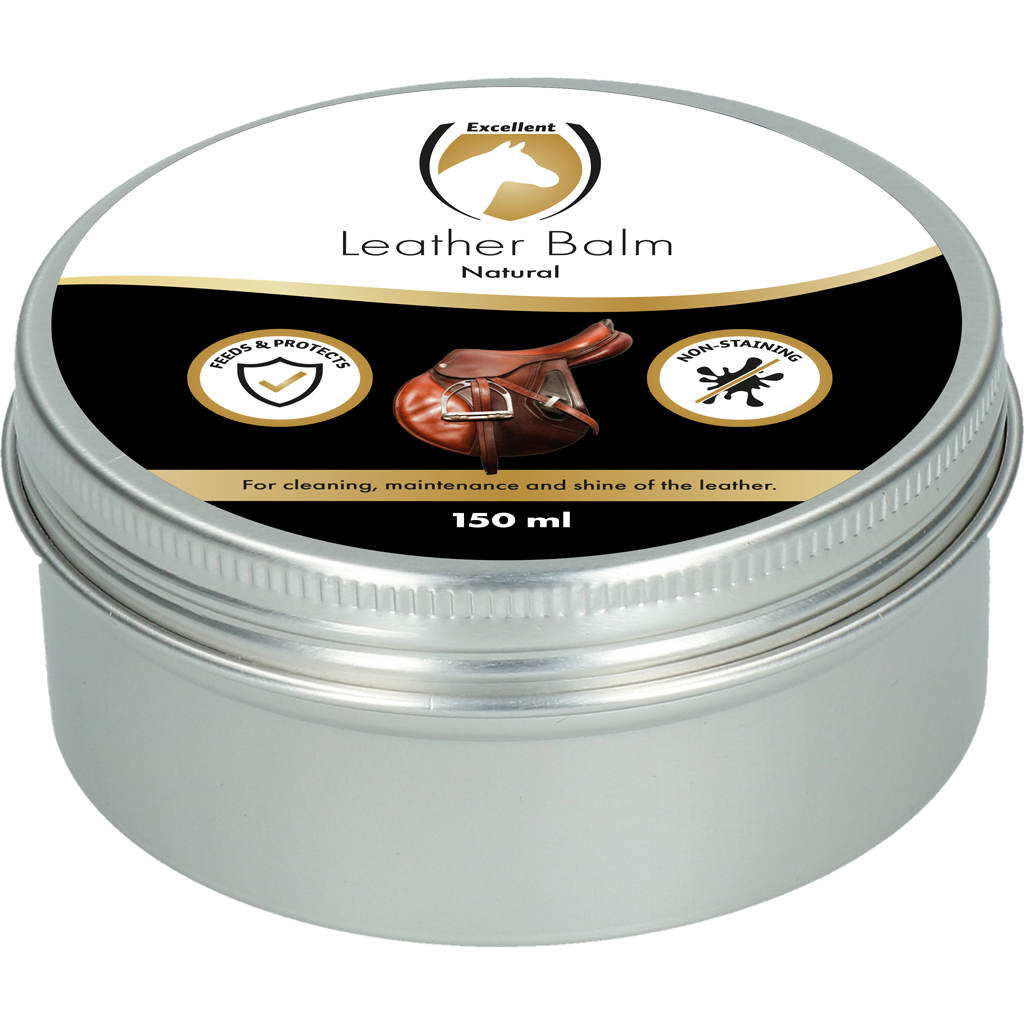 Excellent Leder & Sattel Balm Naturell Naturel