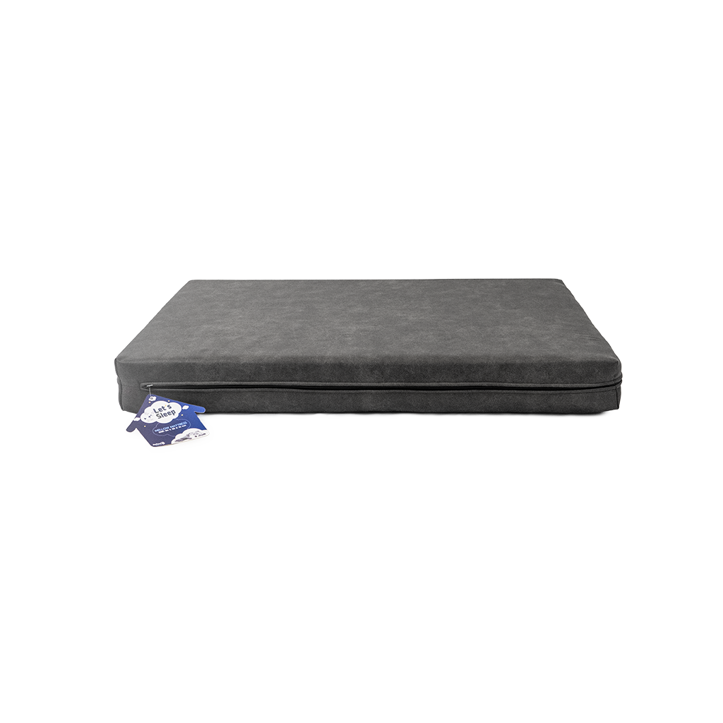 Let's Sleep Mellow Mattress Orthopädisches Bett XL Anthrazit