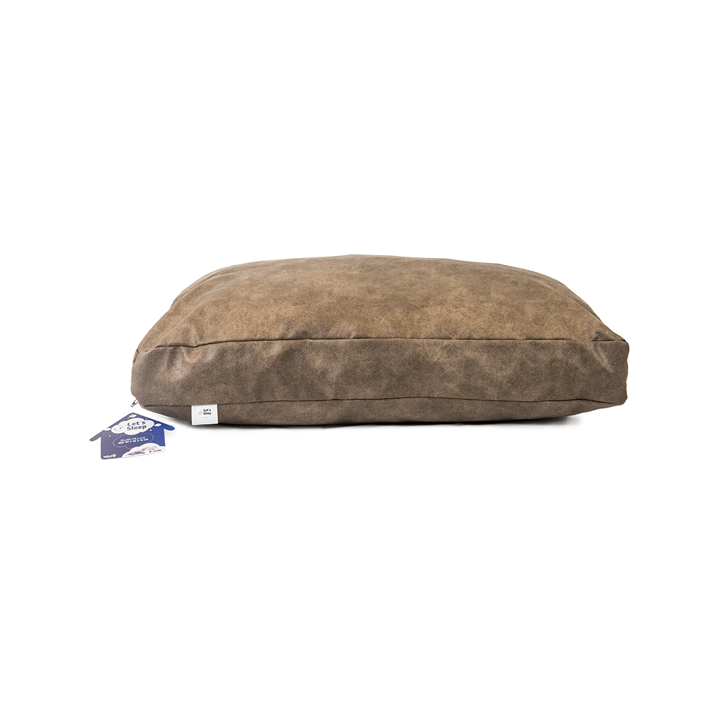Let's Sleep Plush Pillow Hundebett L Taupe