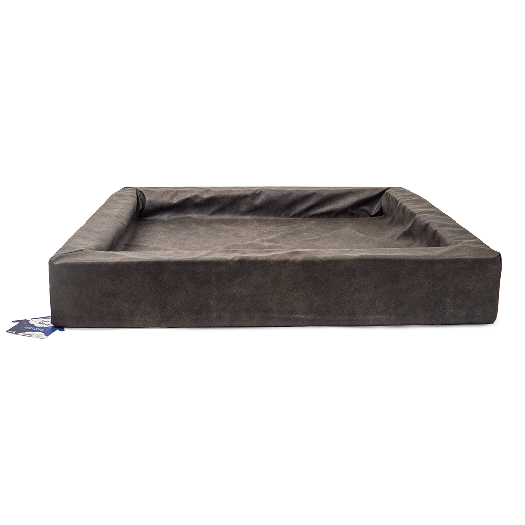 Let's Sleep Comfy Cushion Hundekorb XL Anthrazit – Lounge-Bett 100 × 85 cm