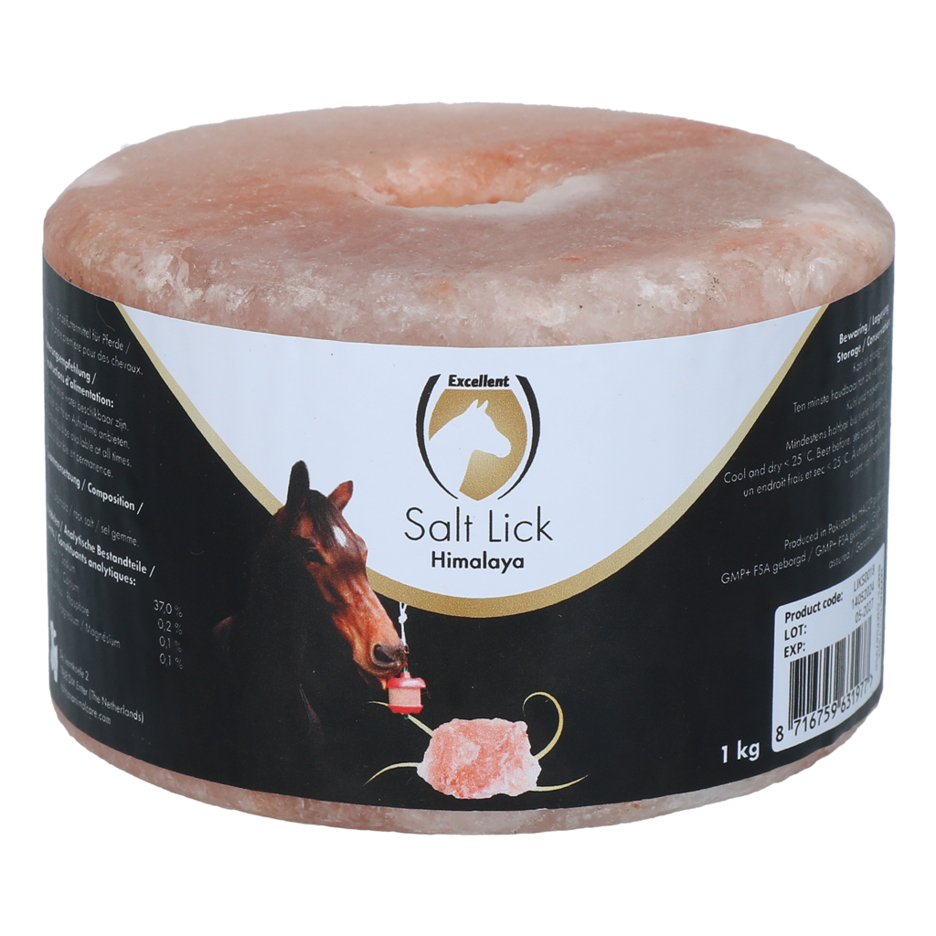 Excellent Horse Salt Lick Himalaya – Himalaya-Leckstein für Pferde, 1 kg (ohne Seil)