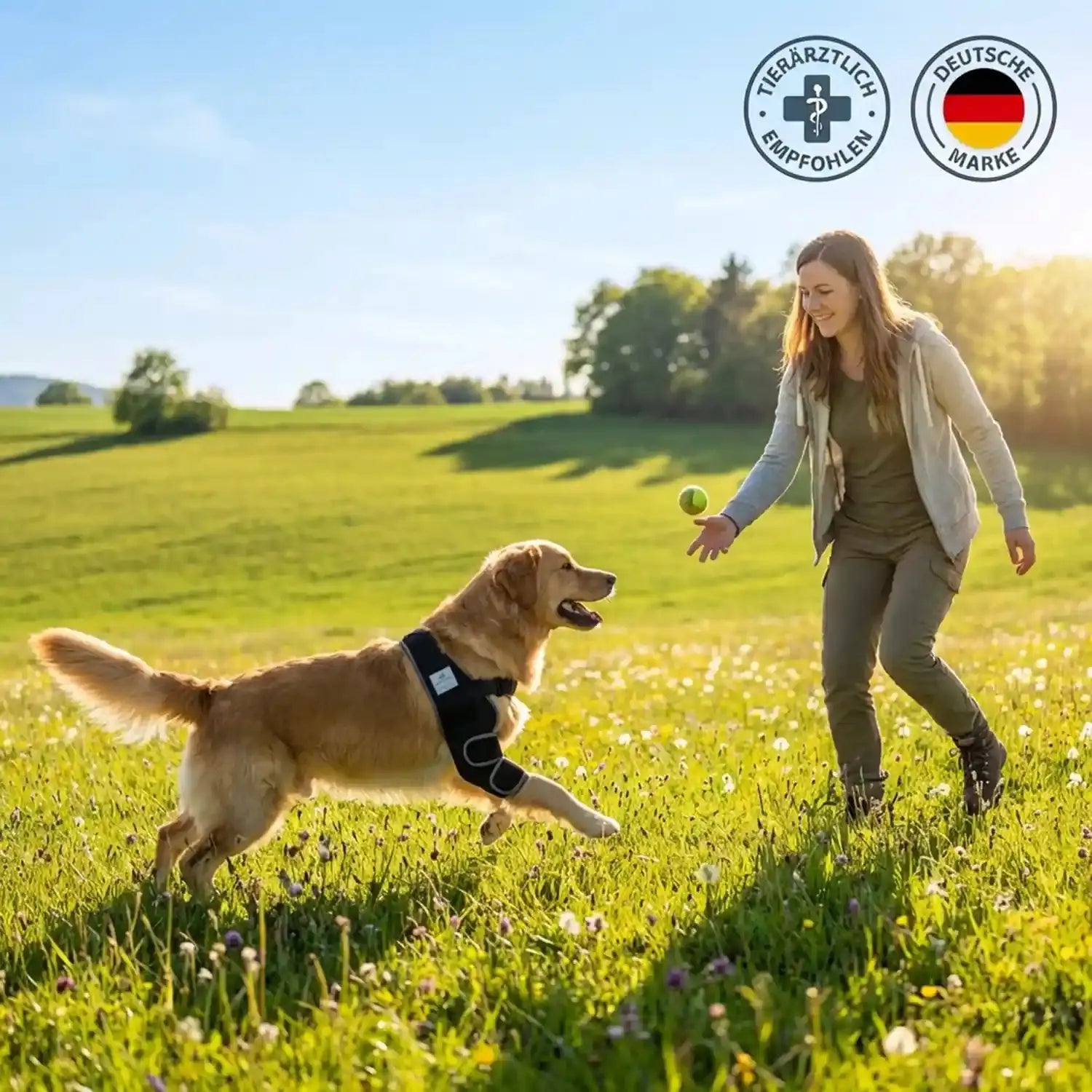 Liegeschwielen Bandage für Hunde