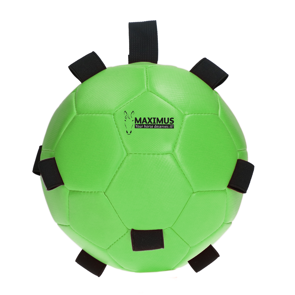 Excellent Horse Fun Play Ball Grün – Pferdespielzeug gegen Langeweile im Stall, 19 cm