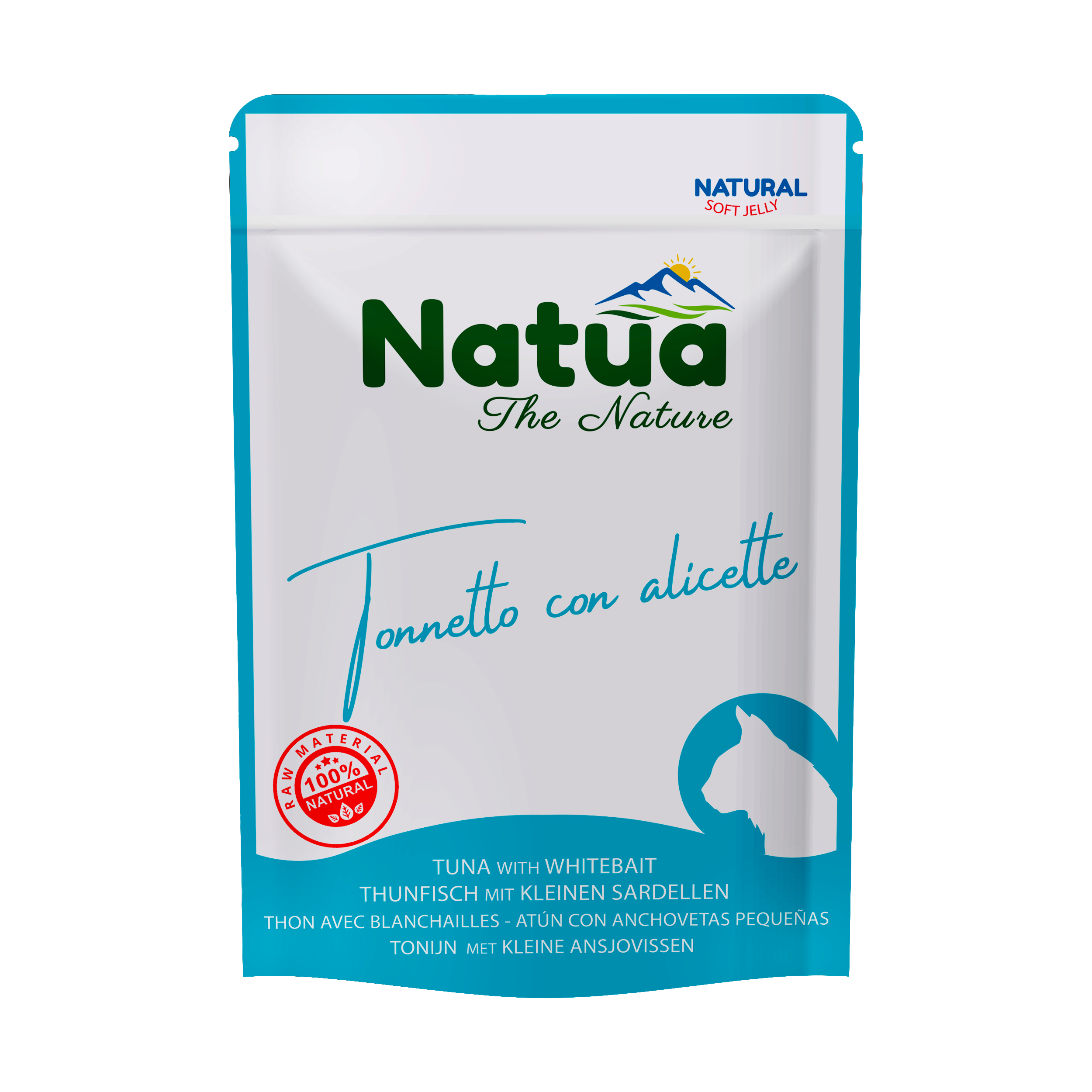 Natua Natural Pouch Katze Thunfisch mit kleinen Sardellen