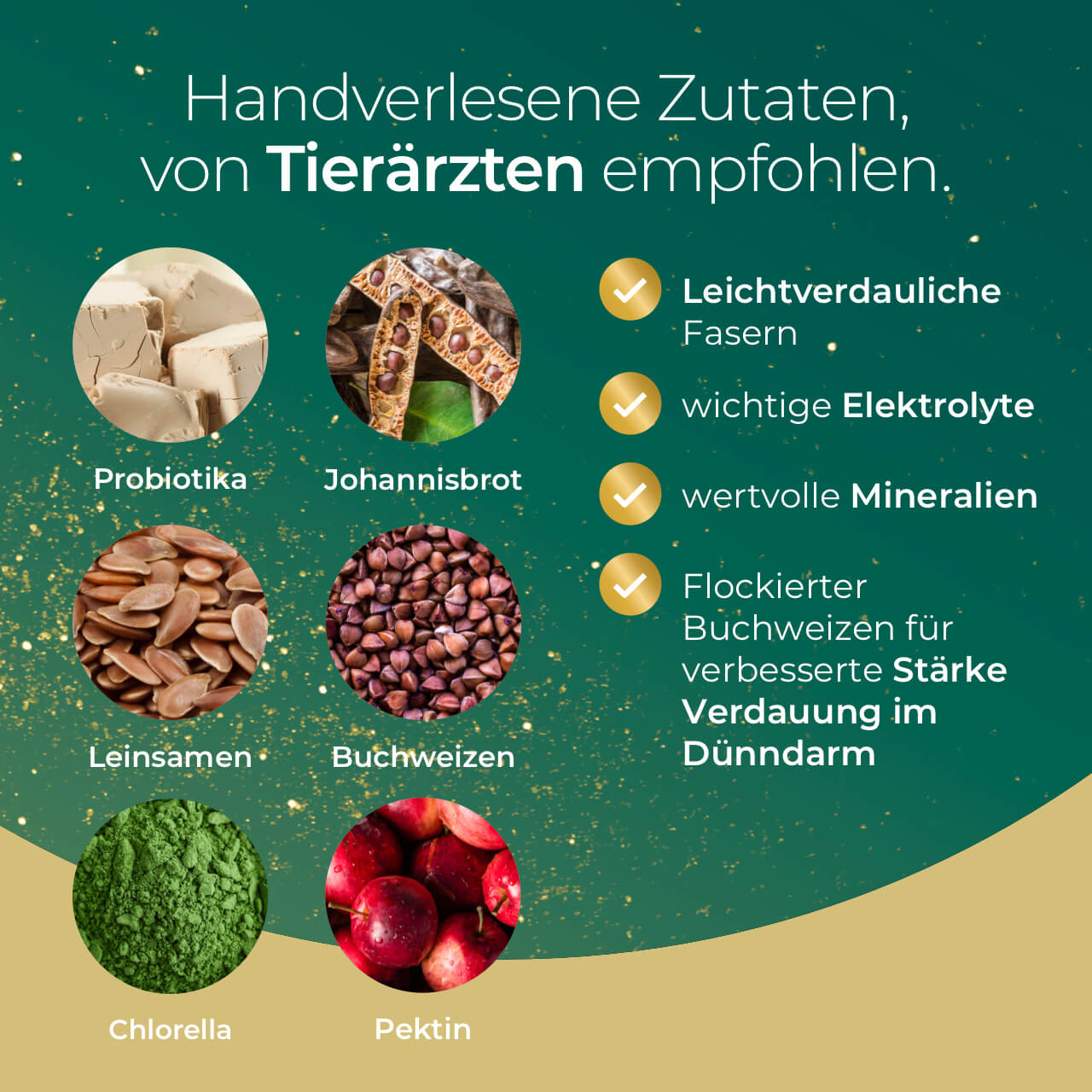 Pferdegold® Darm Akut – Ergänzungsfutter für die Verdauung des Pferdes 750 g