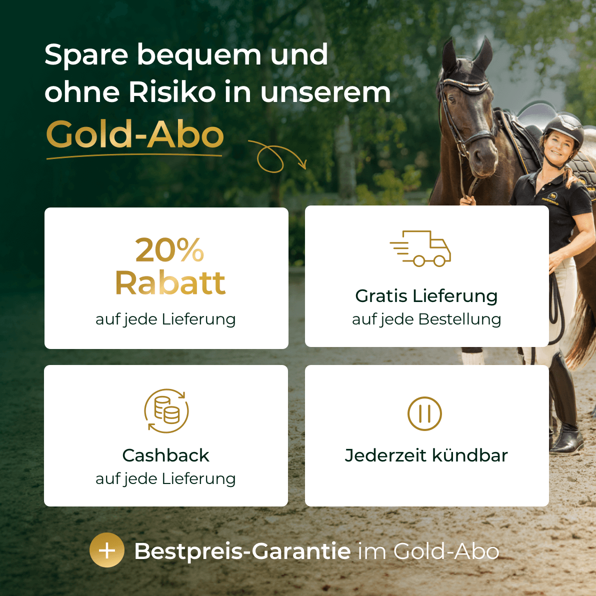 Pferdegold® Gelenke+ 2.0 – Gelenknahrung für Pferde mit Omega 3