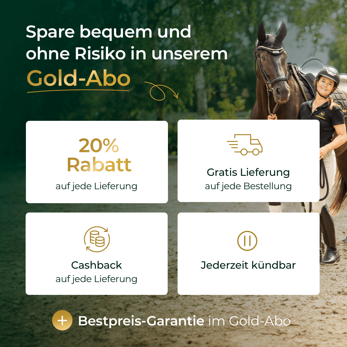 Pferdegold® Mineral 2.0 – Mineralfutter für Pferde mit Spurenelementen & Omega 3