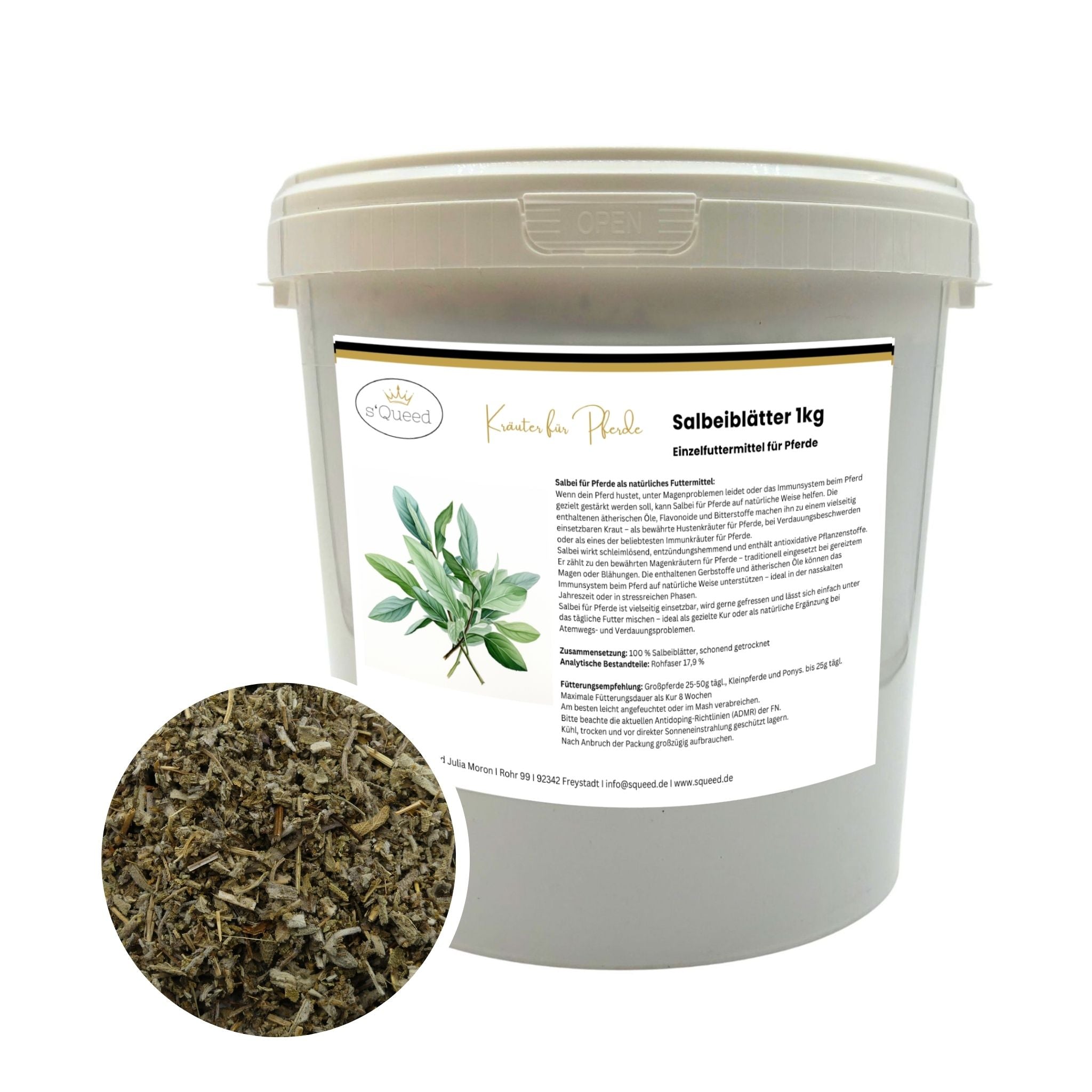 Salbei Pferd 1kg - TierVita