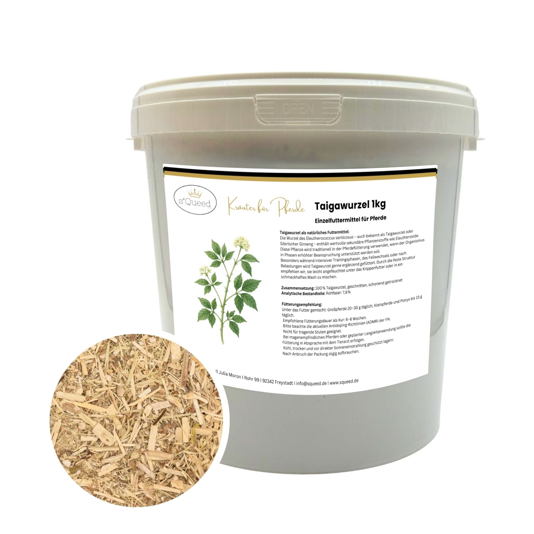 Taigawurzel Pferd 1kg - TierVita