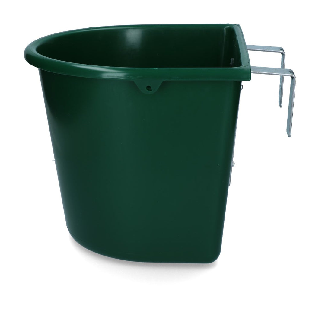 Futtertroge 15 l mit Haken Grün