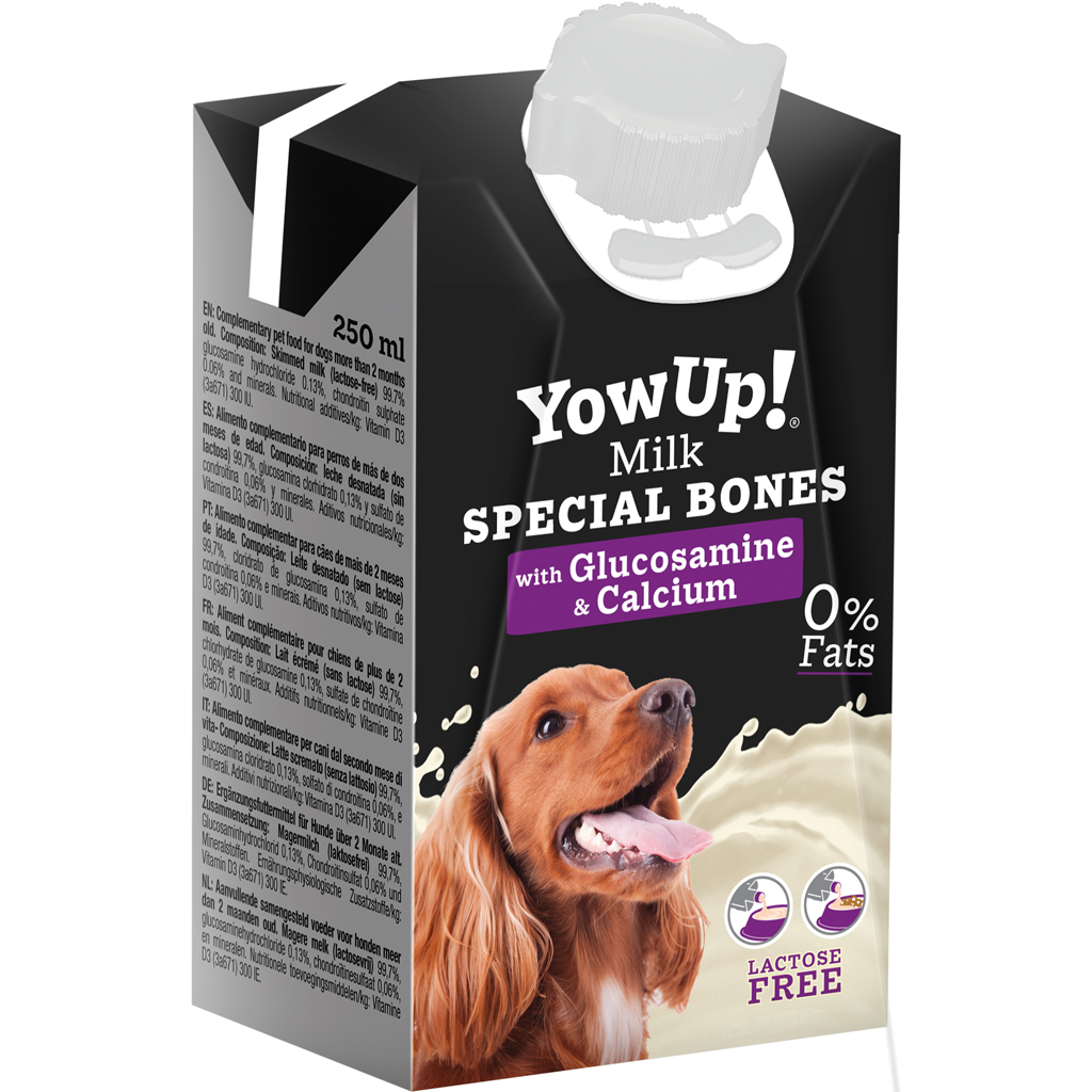 YowUp! Hundemilch – laktosefrei & fettfrei mit Glucosamin & Vitamin D3
