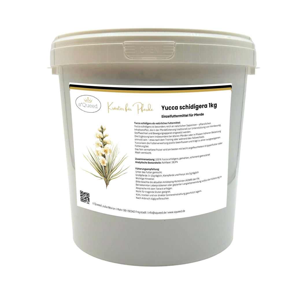Yucca schidigera Pferd Pulver 1kg - TierVita