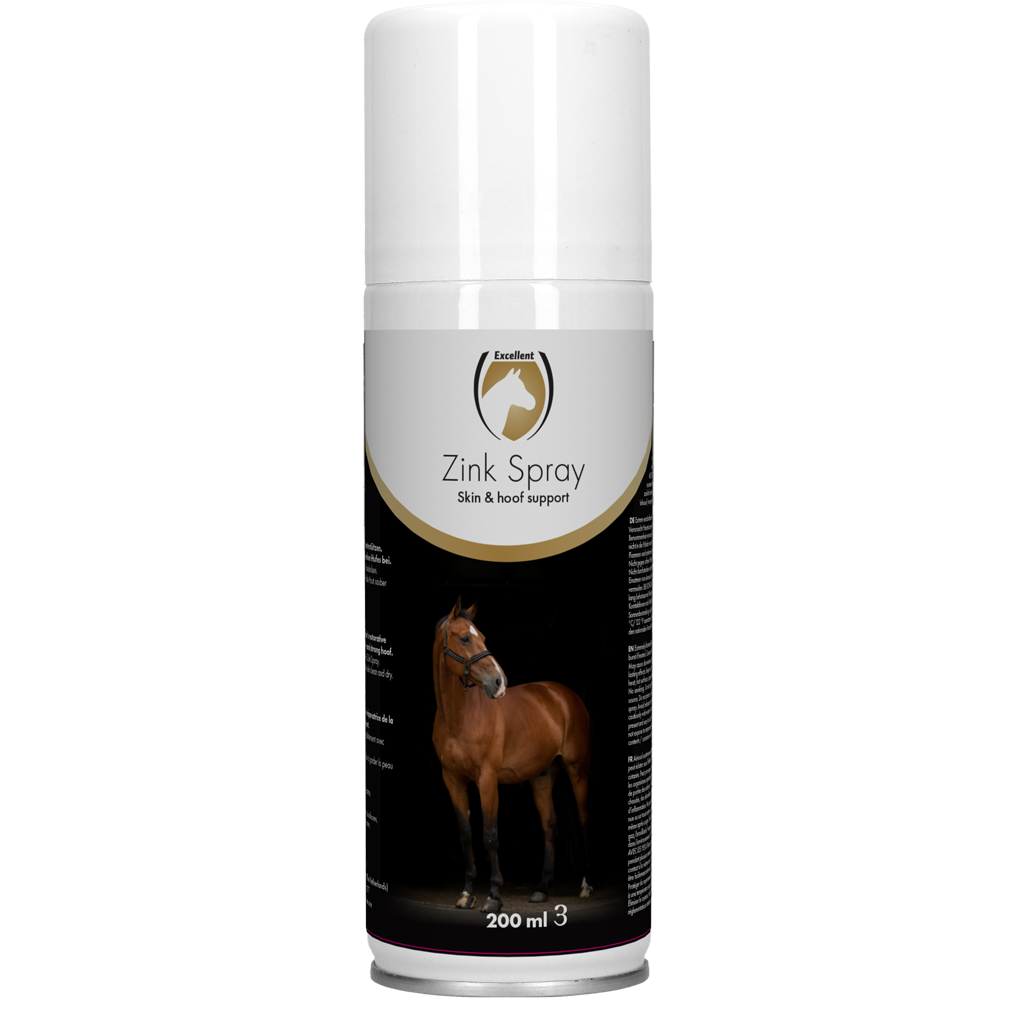 Excellent Horse Zinc Spray – Zinkspray für Pferde zur Haut- und Hufpflege | 200 ml