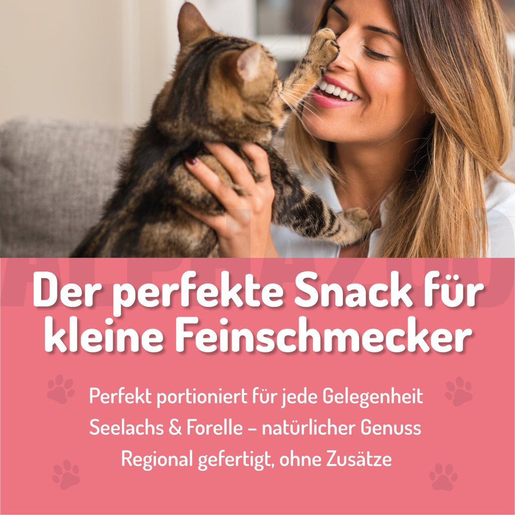 Butter Bei Die Fische! – Softsnack für Katzen, Seelachs & Forelle, getreidefrei