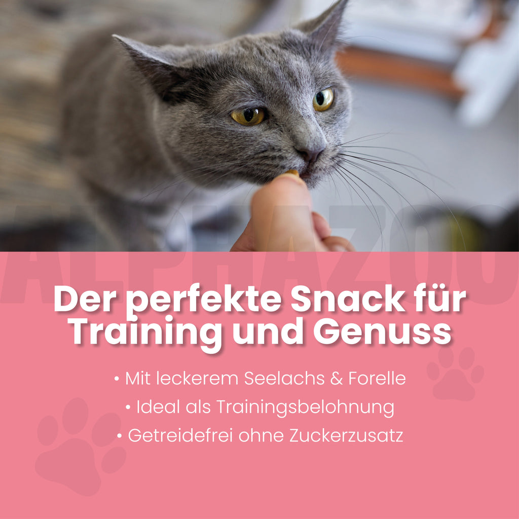 Butter Bei Die Fische! – Softsnack für Katzen, Seelachs & Forelle, getreidefrei