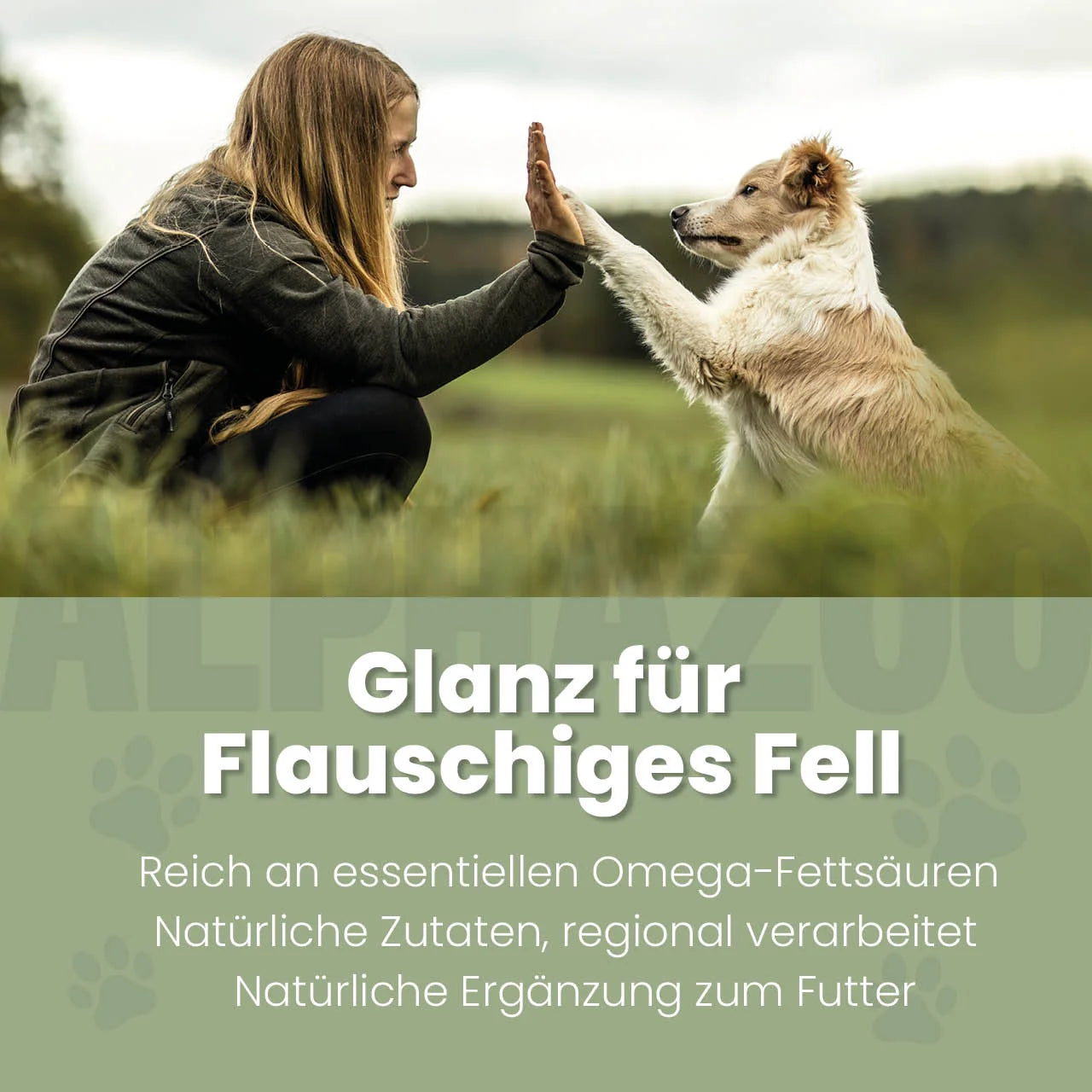 Fellliebe Futteröl für Hunde – Lachs, Mandel & Argan kaltgepresst