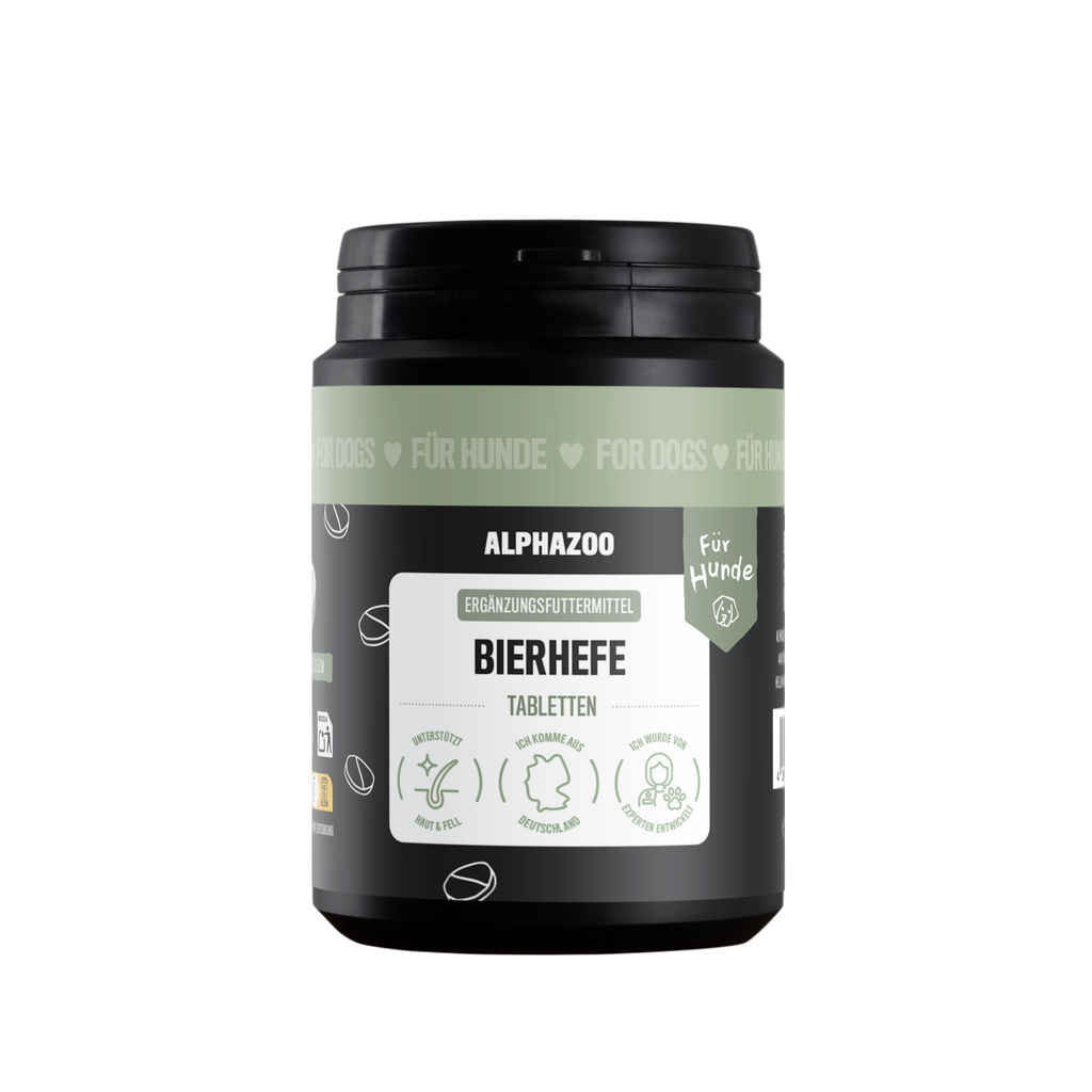 Bierhefe Tabletten für Hunde – mit Biotin für Fell & Haut