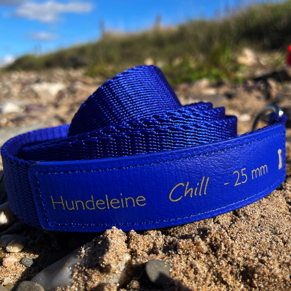 Leinen-Bauchgürtel CHILL  (BioThane®) 100-160 cm